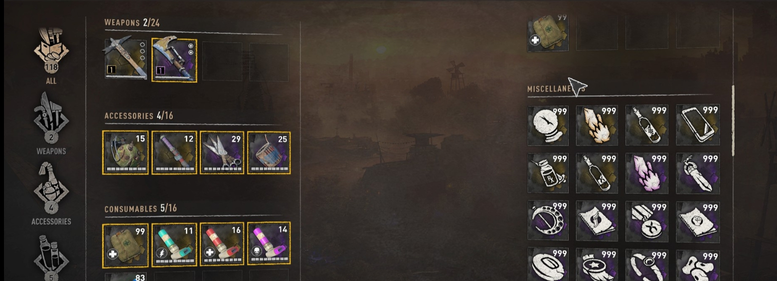 消逝的光芒2所有工艺解锁和最大资源初始存档 v2.31