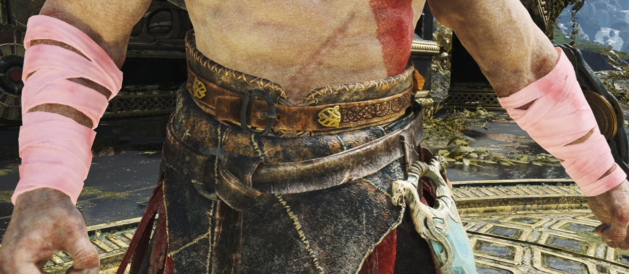 战神4多种颜色的腕带MOD v2.35