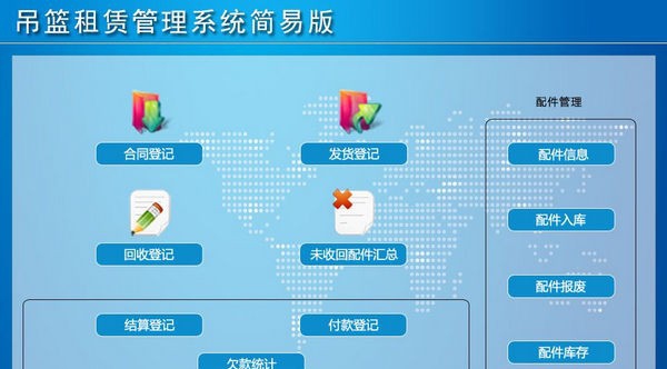 吊篮租赁管理系统简易版 v1.5