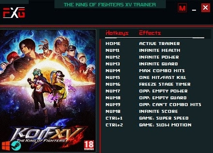 拳皇15十二项修改器 v1.7