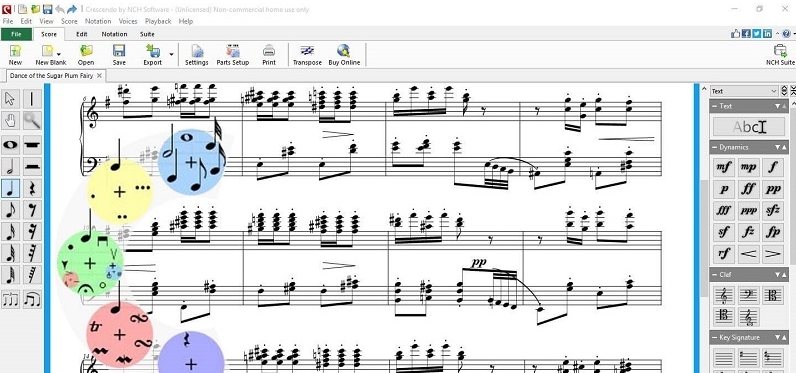 NCH Crescendo乐谱编辑 v1.18