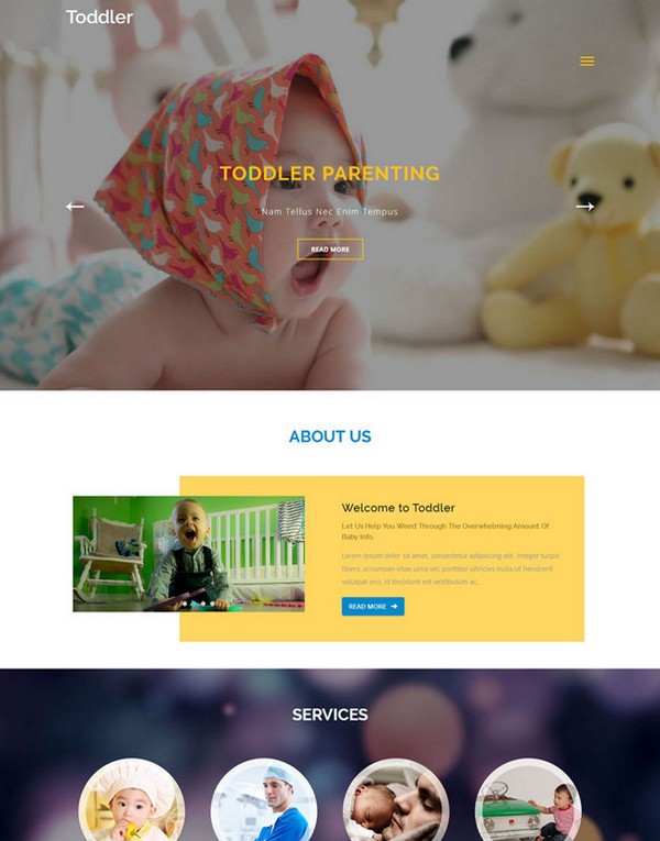 婴儿用品店网上商城网站模板 v1.40