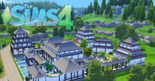 模拟人生4花半肩带连衣裙MOD v1.84