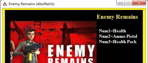 残敌enemy remain三项修改器 v1.5