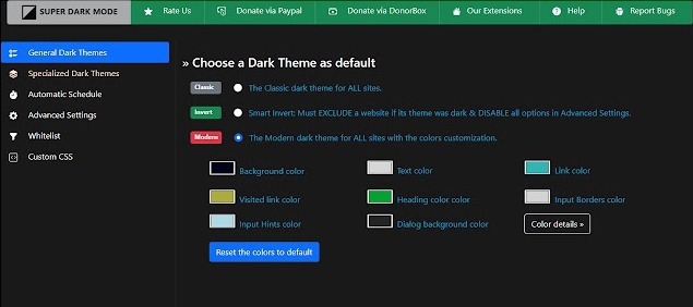 超级黑暗模式插件 v5.0.1.6