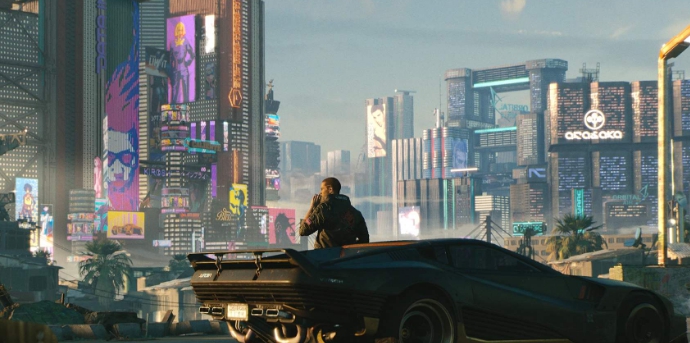 赛博朋克2077可爱的发光猫耳MOD v2.38