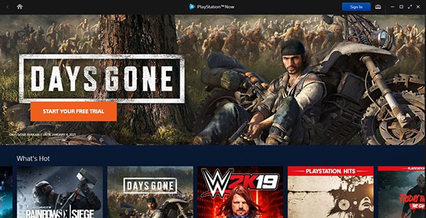 PlayStation Now(索尼云游戏平台) v3.70