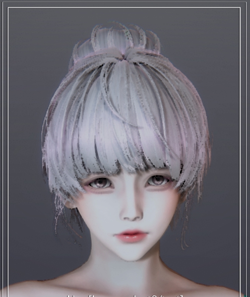 AI少女俏丽银色短发少女补丁 v1.8