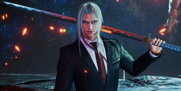 最终幻想7：重制版萨菲罗斯帅气黑西装形象MOD v2.81