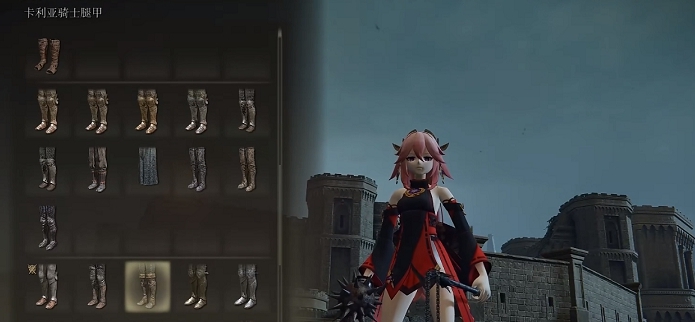 艾尔登法环黑衣八重神子替换卡利亚骑士套装MOD v2.37