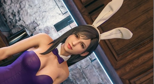 最终幻想7：重制版蒂法清纯素颜绝美兔女郎MOD v1.82