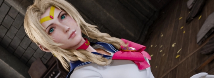 最终幻想7：重制版爱丽丝cos美少女战士月野兔MOD v2.80