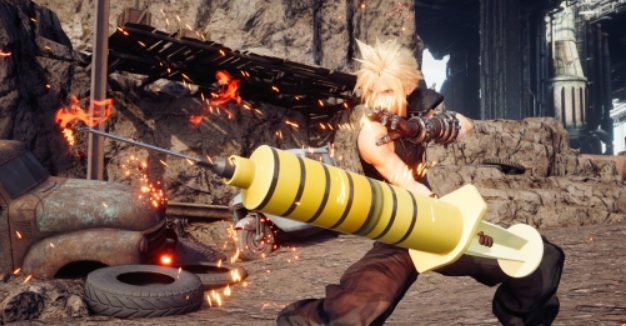 最终幻想7：重制版蜜蜂注射器取代克劳德大剑MOD v2.10