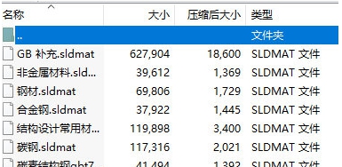 SolidWorks材质库大全 v1.6