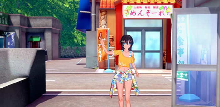 恋活Sunshine黑发和服双马尾美少女MOD v1.82