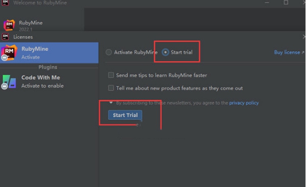 RubyMine v2.29