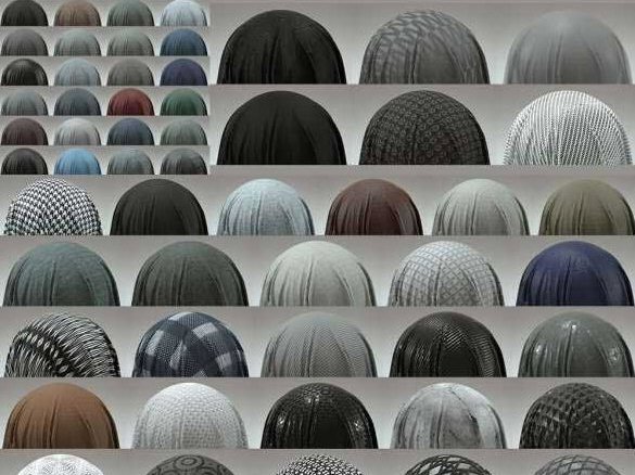 substance painter布料材质预设 v2.77