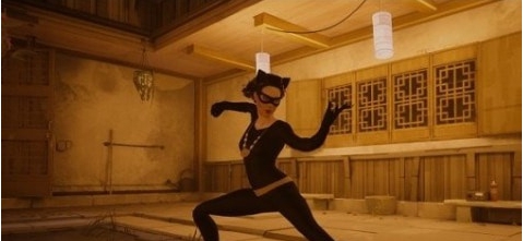 师父女性可扮演蝙蝠侠黑色紧身衣猫女MOD v2.74