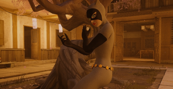 师父女性可扮演DC游戏阿卡姆骑士猫女MOD v2.14