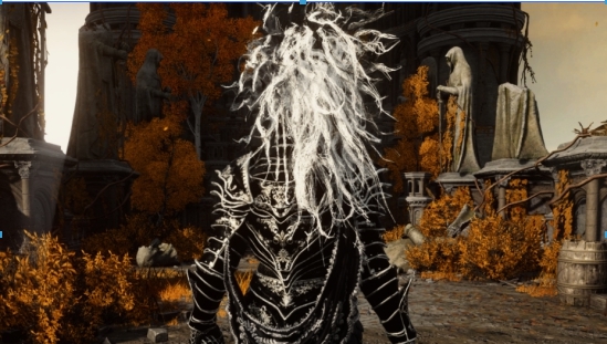 艾尔登法环玛利喀斯套装黑甲银边纹理MOD v2.29