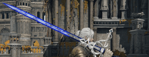艾尔登法环双手巨剑华丽蓝宝石纹理MOD v2.81