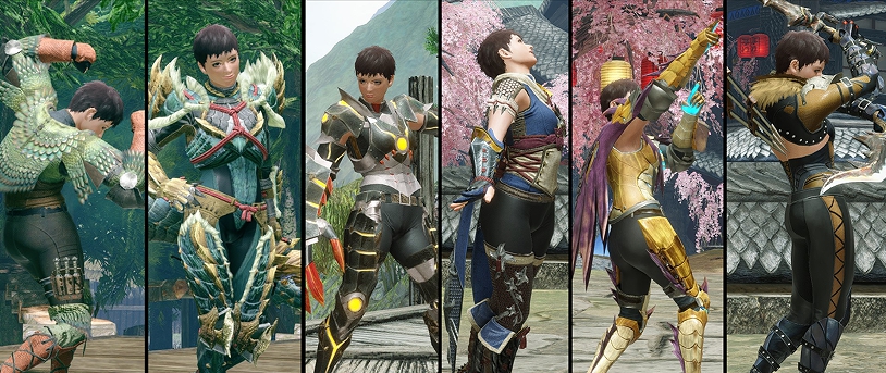 怪物猎人崛起曙光多种修身裤MOD v1.38