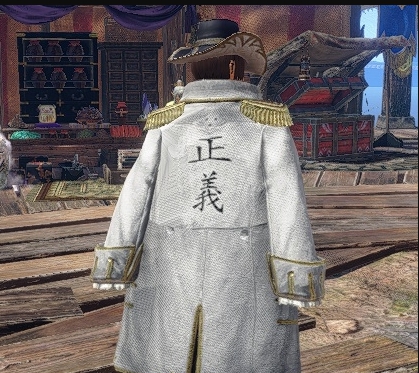 怪物猎人海贼王正义披风替换巴尔巴尼亚套MOD v1.17