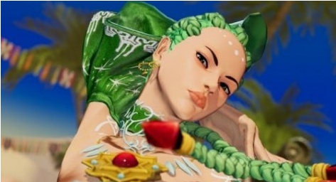 拳皇15女格斗家朵乐丝绿发绿衣白皙皮肤MOD v3.90