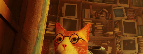 迷失Stray圆框猫猫眼镜MOD v2.19