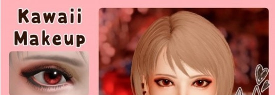 怪物猎人崛起卡哇伊化妆脸部纹理MOD v3.40