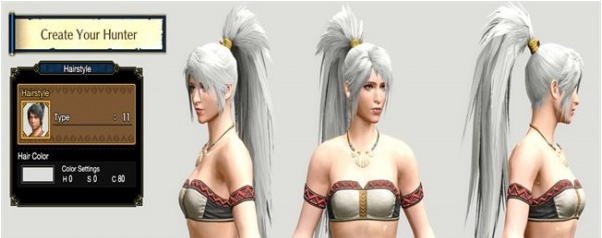 怪物猎人崛起狂野马尾发型MOD v2.2