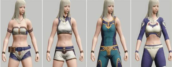 怪物猎人崛起曙光去除女性初始服装手部装备MOD v3.12