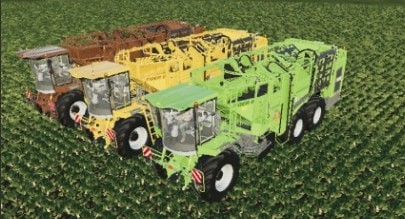 模拟农场19土豆甜菜甘蔗收割机器MOD v1.51