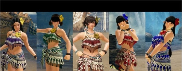 怪物猎人崛起NPC夏日纳凉套MOD v1.68