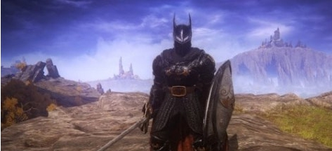 艾尔登法环中世纪黑骑士套替换黑刀套MOD v2.89