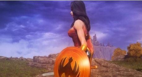 艾尔登法环神奇女侠替换葛瑞克骑士套MOD v3.56