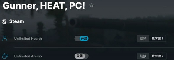 Gunner HEAT PC修改器 v1.18