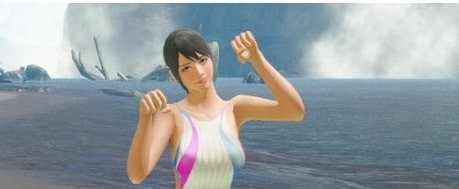 怪物猎人崛起曙光DOA伊莉丝日暮之鱼夏装MOD v1.66