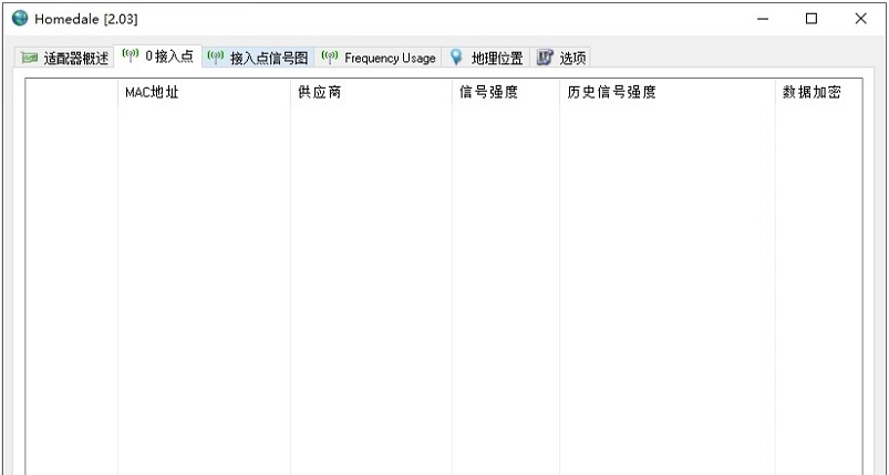 Homedale无线网络监视器 v2.05