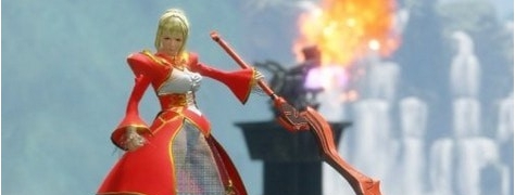 怪物猎人崛起曙光FGO尼禄替换炎王龙套MOD v2.30