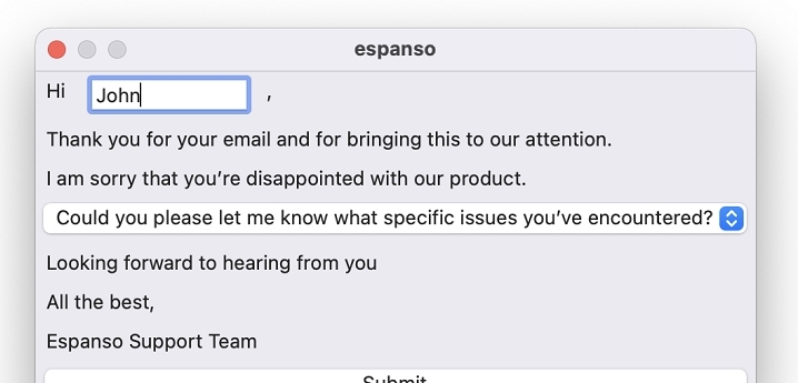 Espanso全局智能输入工具 v2.1.12