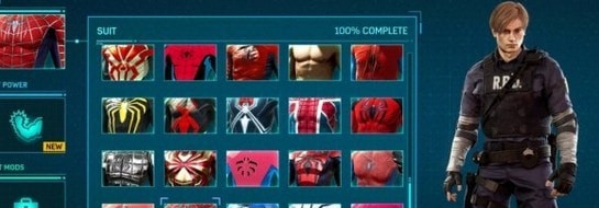 漫威蜘蛛侠重制版生化里昂蜘蛛侠MOD v1.30