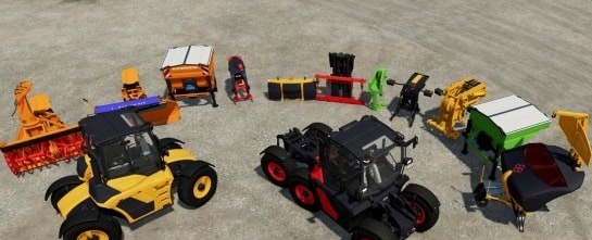模拟农场22概念型多用途拖拉机SYN TRACMOD v3.84