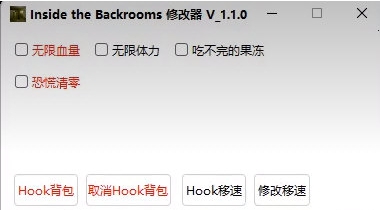 Inside the Backrooms修改器 v2.21 Inside the Backrooms修改器 v2.21