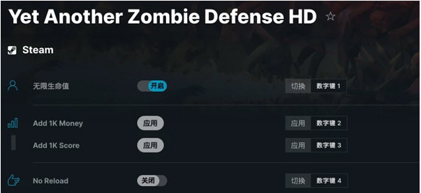 又一个僵尸塔防HD修改器 v1.5