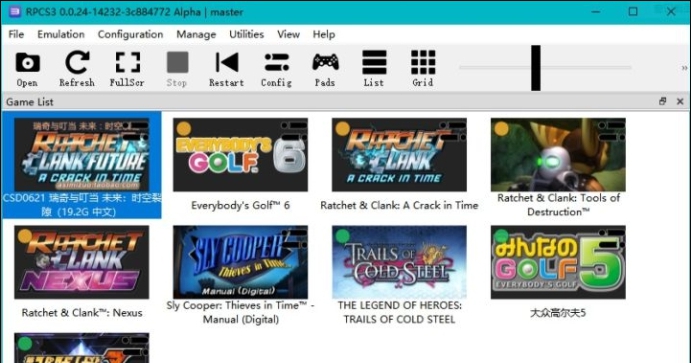 RPCS3模拟器免费版 v0.0.6