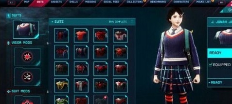 蜘蛛侠迈尔斯莫拉莱斯潘妮帕克战衣MOD v3.17