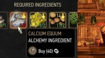 巫师3次世代版快速购买炼金原料MOD v1.16