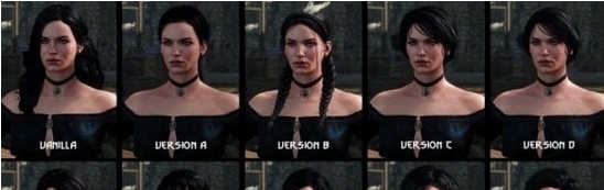 巫师3次世代版叶奈法9款新发型MOD v1.44