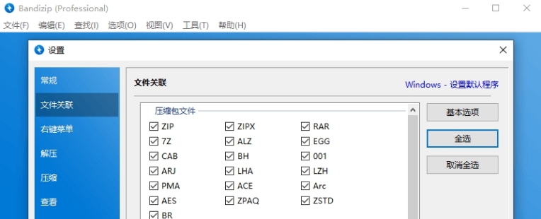 Bandizip(Professional)中文绿色注册版 v7.30.0.5